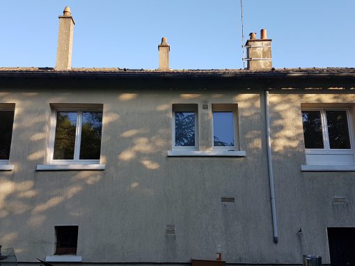 Remplacement des menuiserie d’une maison d’habitation à Badecon le pin 36200